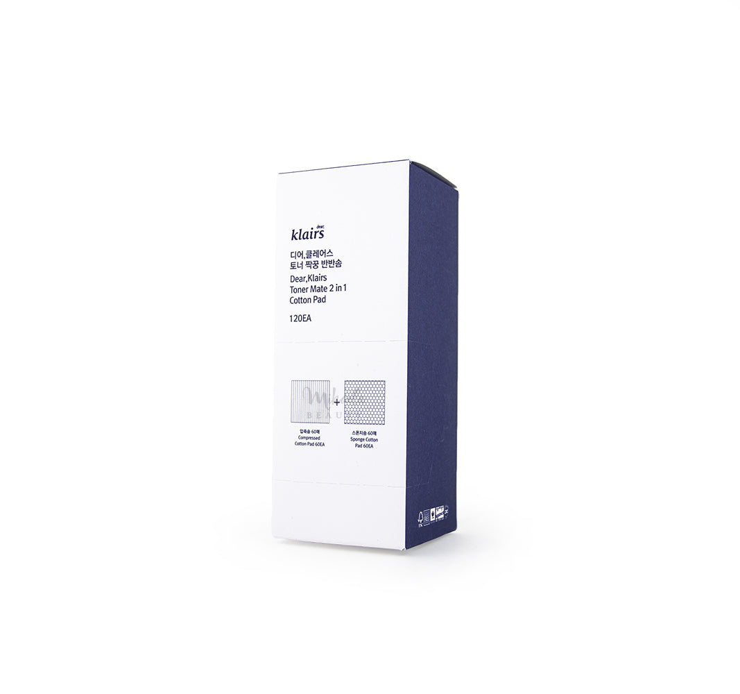 DEAR KLAIRS TONER MATE 2-IN-1 COTTON PAD | Shopee Philippines - View #7