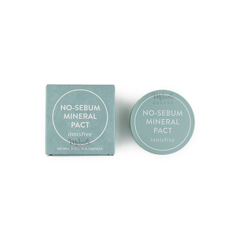 INNISFREE No-Sebum Mineral Pact Canada | Korean Skincare Mikaela