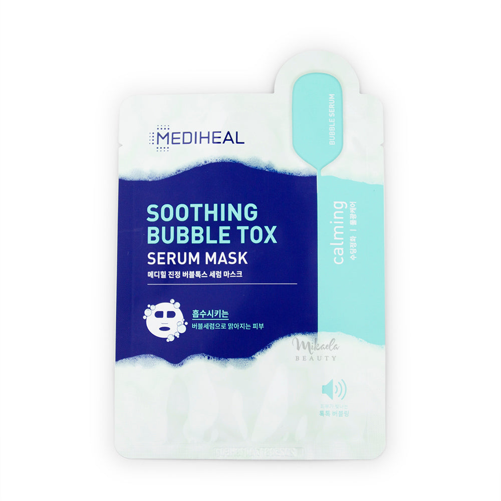 MEDIHEAL Soothing Bubble Tox Serum Mask Canada Korean Skincare