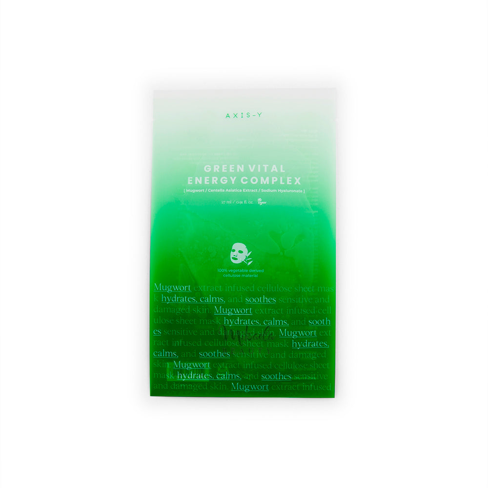 Mugwort Green Vital Energy Complex Sheet Mask