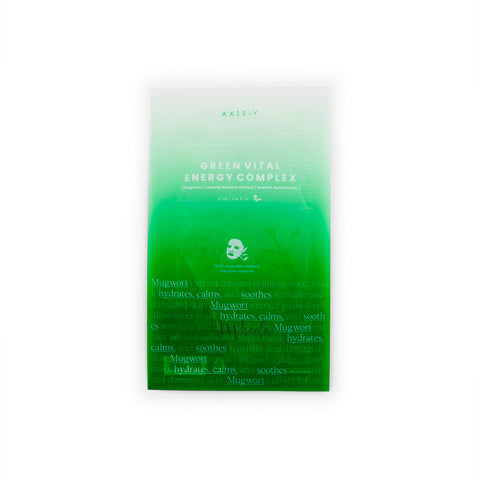 AXIS-Y Green Vital Energy Complex Sheet Mask Canada | Korean Skincare