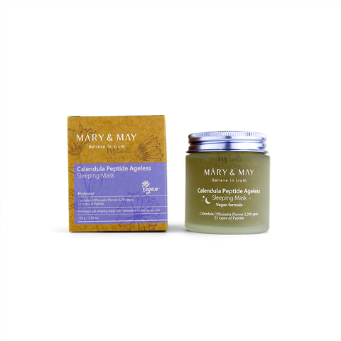 MARY & MAY Calendula Peptide Ageless Sleeping Mask Canada | Mikaela