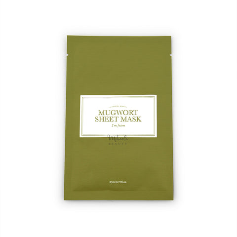 I'M FROM Mugwort Sheet Mask Canada | Korean Skincare | Mikaela Beauty