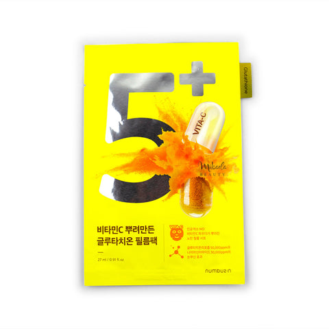 NUMBUZIN No.5 Vitamin Spotlight Sheet Mask Canada |Korean Skincare