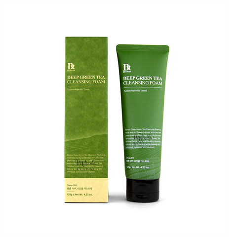 BENTON Deep Green Tea Cleansing Foam Canada | Korean Skincare Mikaela