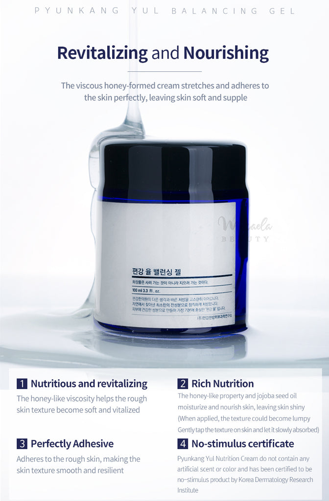 Pyunkang Yul Balancing Gel – Anti-Aging Feuchtigkeitsgel Mit 90% Astragalus-Extrakt, 60 Ml