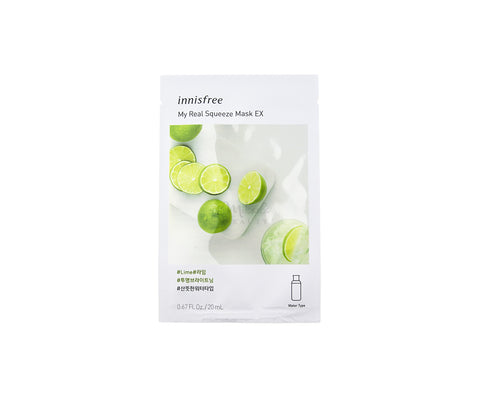 INNISFREE My Real Squeeze Mask EX Lime Canada | Korean Skincare