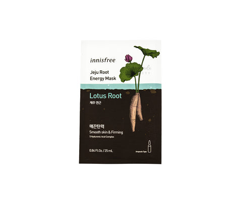 INNISFREE Jeju Root Energy Mask Lotus Root Canada | Korean Skincare