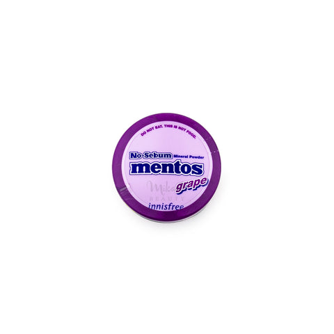 INNISFREE No Sebum Mineral Powder Mentos Grape Canada | Mikaela Beauty