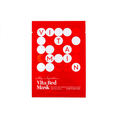 TIA'M My Signature Vita Red Mask Canada | Korean Skincare Mikaela 