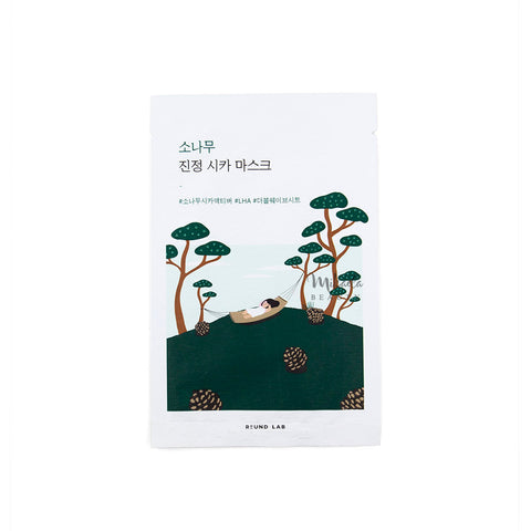 ROUND LAB Pine Calming Cica Mask Canada | Korean Skincare | Mikaela