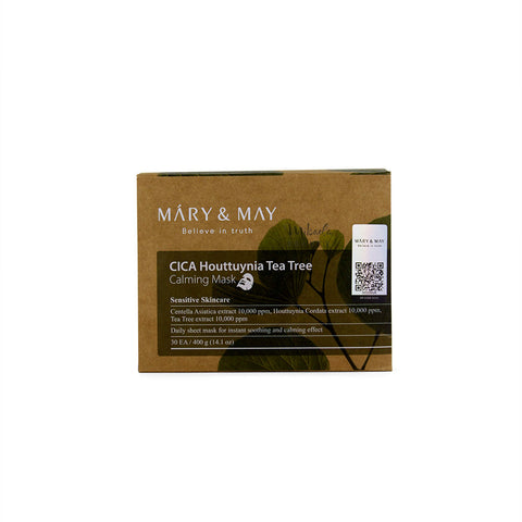 MARY & MAY CICA Houttuynia Tea Tree Calming Mask Canada | Mikaela