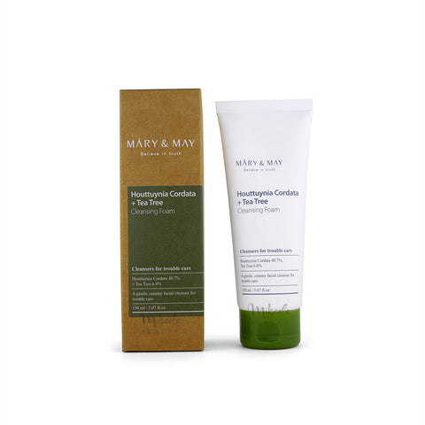 MARY & MAY Houttuynia Cordata Tea Tree Cleansing Foam Canada | Mikaela