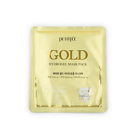 PETITFEE Gold Hydrogel Mask Canada | Korean Skincare Mikaela Beauty