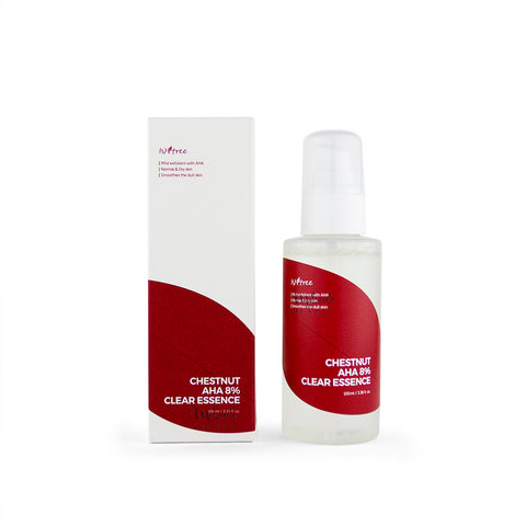 ISNTREE Chestnut AHA 8% Clear Essence Canada | Korean Skincare Mikaela