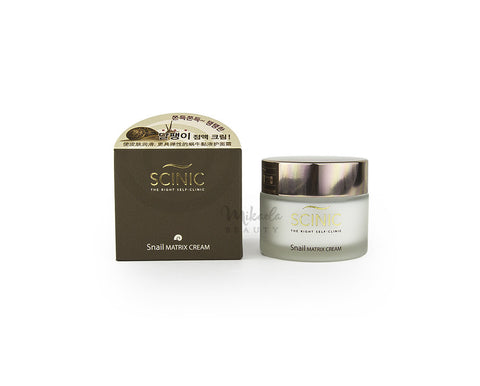 SCINIC Snail Matrix Cream  | Korean Skincare | Canada & USA | Mikaela