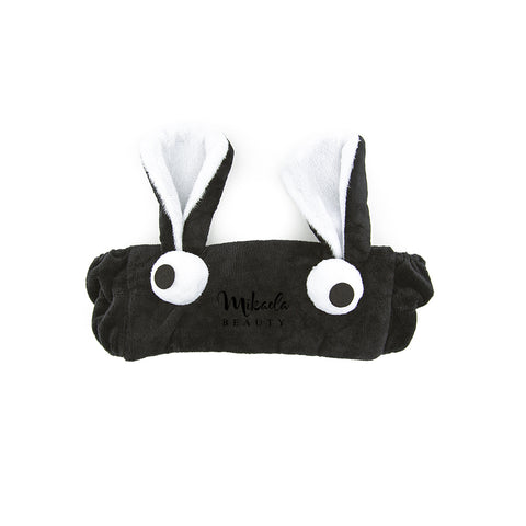 Cute Hair Band Bunny Ears Black | Korean skincare | Canada & USA 