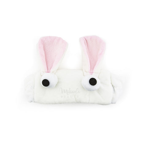 Cute Hair Band Bunny Ears White | Korean skincare | Canada & USA 