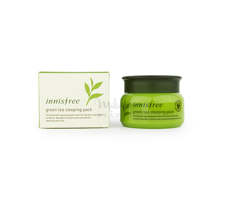 INNISFREE Green Tea Sleeping Pack | Canada | Korean Skincare | Mikaela