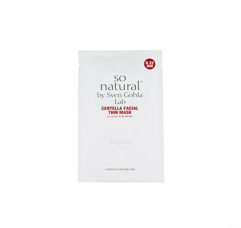 SO NATURAL - Centella Facial Thin Mask | Canada & USA | Mikaela Beauty