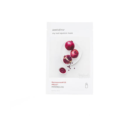 INNISFREE My Real Squeeze Mask Pomegranate | Korean Skincare Canada