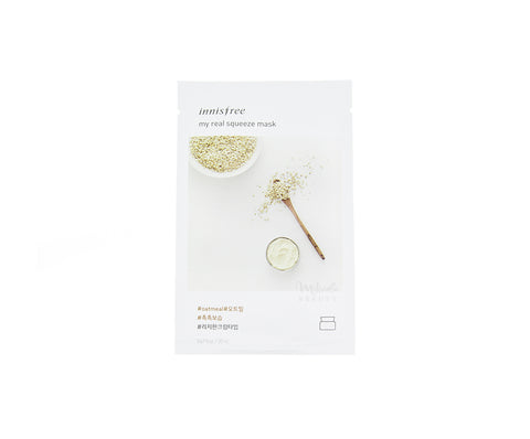 INNISFREE My Real Squeeze Mask Oatmeal | Korean Skincare Canada