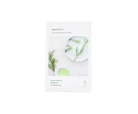 INNISFREE My Real Squeeze Mask Tea Tree | Korean Skincare Canada