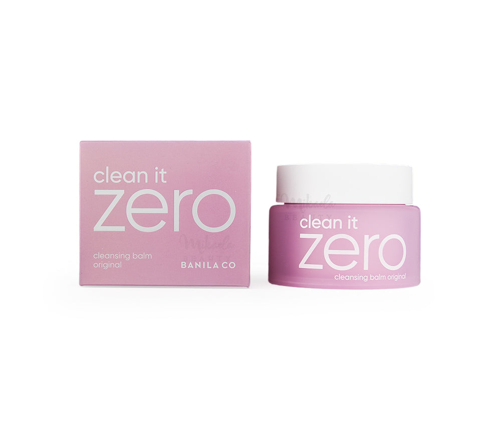 BANILA CO Clean It Zero Original Cleansing Balm Makeup Remover, Balm to  Oil, Double Cleanse, Face Wash, 2 Sizes