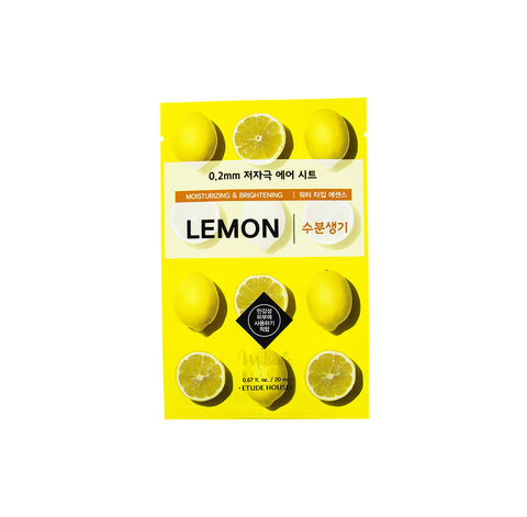 ETUDE HOUSE 0.2 Therapy Air Mask Lemon | Korean Skincare Canada