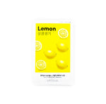 MISSHA Airy Fit Sheet Mask (Lemon) Korean Skincare Canada | Mikaela