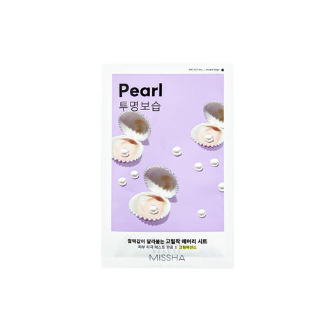 MISSHA Airy Fit Sheet Mask (Pearl) Korean Skincare Canada | Mikaela