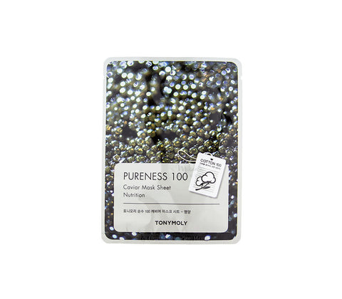 TONYMOLY - Pureness 100 Caviar Mask (Nutrition)