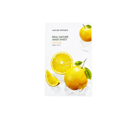 NATURE REPUBLIC Real Nature Mask Orange Canada | Korean Skincare 