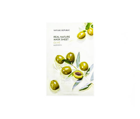 NATURE REPUBLIC Real Nature Mask Olive Canada | Korean Skincare 