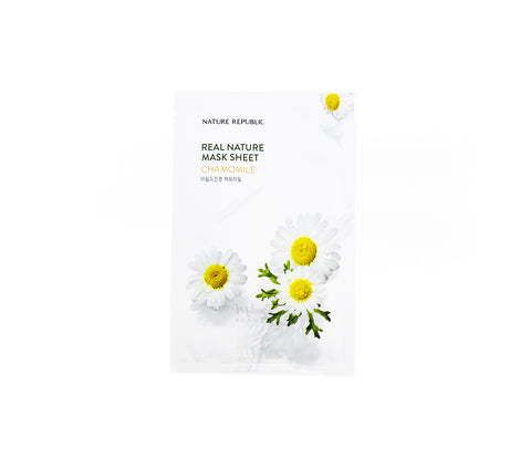 NATURE REPUBLIC Real Nature Mask Chamomile Canada | Korean Skincare 