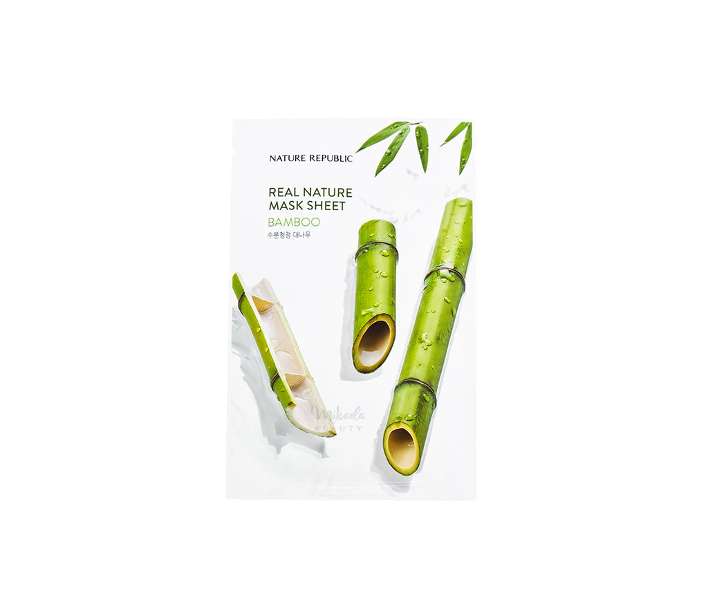NATURE REPUBLIC Real Nature Mask Bamboo Canada Korean Skincare