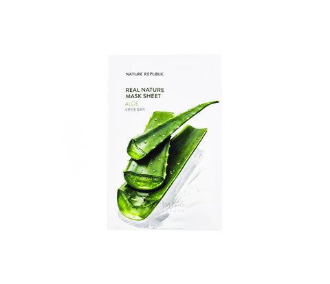 NATURE REPUBLIC Real Nature Mask Aloe Canada | Korean Skincare 