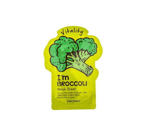 TONYMOLY I'm Broccoli Mask Sheet (Vitality) | Korean Skincare Canada
