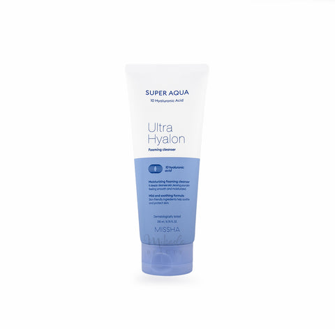 MISSHA Super Aqua Ultra Hyalon Foaming Cleanser Canada Korean Skincare