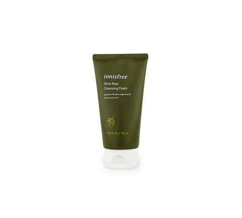 INNISFREE Olive Real Cleansing Foam Canada | Korean Skincare | Mikaela