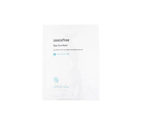 INNISFREE Bija Cica Mask Canada | Korean Skincare | Mikaela Beauty