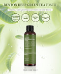 BENTON Deep Green Tea Toner | Korean Skincare Cosmetics Canada