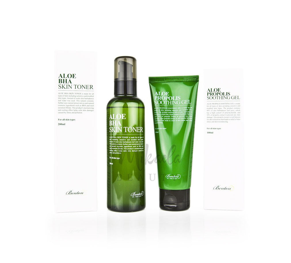 Benton Aloe Pack - BHA Toner & Propolis Gel | Canada