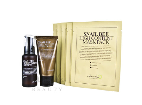 Benton - Snail Bee Pack - Essence + Cream + Mask | Canada & USA