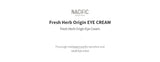 NACIFIC Fresh Herb Origin Eye Cream | Korean Skincare Canada | Mikaela