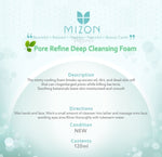 MIZON Pore Refine Deep Cleansing Foam | Korean Skincare Canada Mikaela