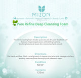 MIZON Pore Refine Deep Cleansing Foam | Korean Skincare Canada Mikaela