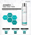 MIZON AHA & BHA Daily Clean Toner | Korean Skincare | Canada & USA