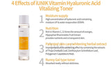 IUNIK Vitamin Hyaluronic Acid Vitalizing Toner Korean Skincare Canada